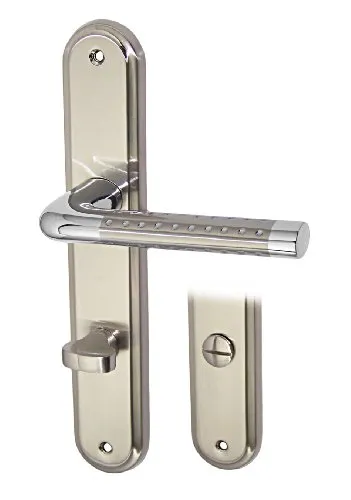 Haeusler-Shop Türbeschlag 1387-M LS WC Chrom - Niro Türgriffe