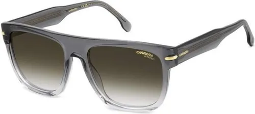 Carrera Unisex 340/S Sunglasses - Grau Gold, 57 - Sportbrillen mit stylischem rechteckigem Design, ideal für aktive Outdoor-Aktivitäten und optimalen UV-Schutz.