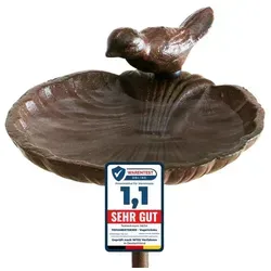 Topanbieter999 Vogeltränke braun Rund