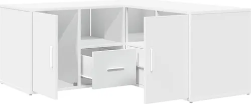 vidaXL Eckregal mit 2 Montagemöglichkeiten von vidaXL