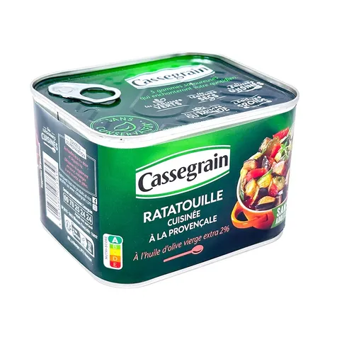 Cassegrain Ratatouille Cusinée à la Provençale 660 Gramm