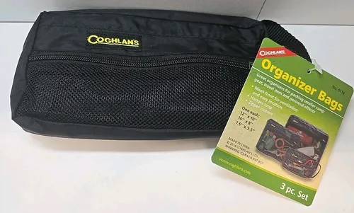 Beutel 3 Größen Wandern Camping Prepping Coghlan's 3 Piece Organizer Bags