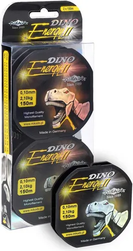 Mikado Dino Energy Ii Monofile Schnüre 150 M Durchsichtig 0.360 mm Durchsichtig 0.360 mm