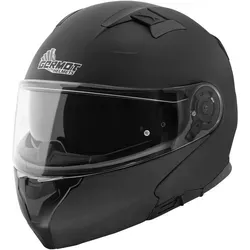 Germot GM 970 Klapphelm - Matt Schwarz, Gr. M 57/58 - Motorrad-Headsets mit abnehmbaren Windstopper und Nasenspoiler für verbesserte Aerodynamik und individuellen Komfort. Erfüllt ECE 22.06 Sicherheitsnormen für maximalen Schutz.