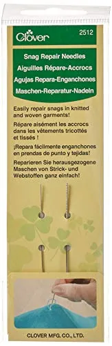 Clover CL2512 Snag Repair Needles, Metall, sortiert von Clover