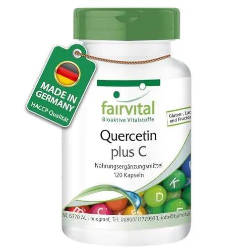 Fairvital Quercetin Kapseln mit Vitamin C