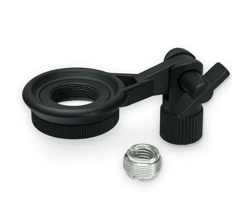 keepdrum MSA033 Mikrofon-Halterung für Rode NT-USB & NT1-A - Klammern & Halterungen für Mikrofone – robuste Metallkonstruktion, stufenlos verstellbar und kompatibel mit vielen Rode Mikrofonen und anderen Modellen.