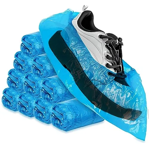 com-four® 100x Einweg Überziehschuhe 3g je Überzieher von COM-FOUR