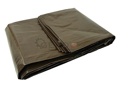 Geko PE-Plane G70706 2x4 m braun super dick