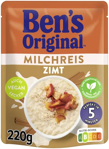 BEN'S ORIGINAL™ Express Milchreis Zimt 220g