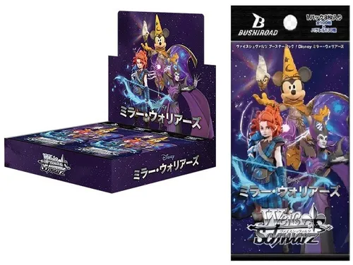 WEISS SCHWARZ DISNEY MIRRORVERSE BOSTERPACK AUS DISPLAY 2024 JAPANESE TCG