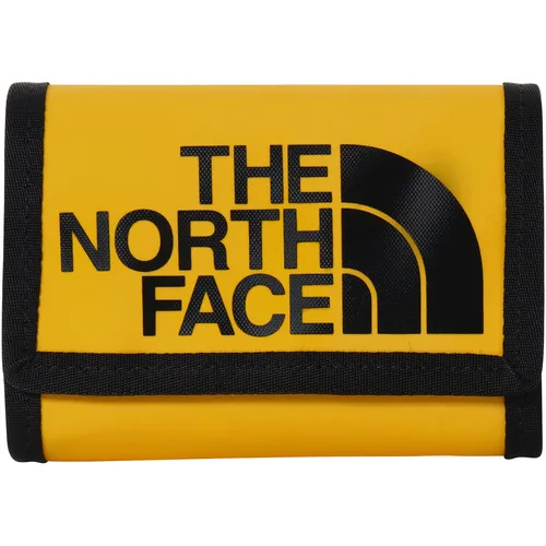 The North Face Base Camp Wallet - Summit Gold/TNF Black - Outdoor Geldbeutel aus strapazierfähigem, wasserabweisendem Material, ideal für den Alltag und umweltfreundlich dank recycelter Materialien.