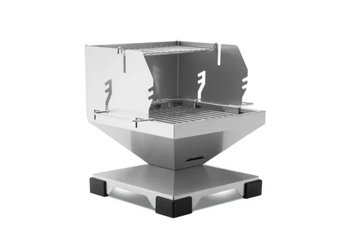 THÜROS T1 Direkt Plus Tischgrill Holzkohlegrill Edelstahl von Thüros