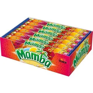 Mamba Kaubonbons 24 x 4 Pack, mit Fruchtgeschmack, 2544g