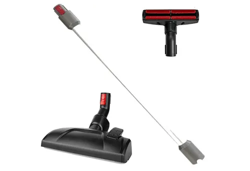 Maxorado Staubsaugerdüsen-Set für Dyson V7 V8 V10 V11 V15 - Premium Staubsaugerdüsen für Dyson, inklusive flexibler Bodendüse für alle Oberflächen und praktischem Klick-Einrast-System.
