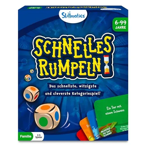 Skillmatics Brettspiel - Schnelles Rumbpeln, Lernspiel und cleveres Kategoriespiel, Geschenke für Kinder, Jugendliche und Erwachsene