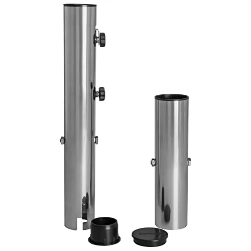 anndora Bodenhülse Edelstahl XL für HQ Sonnenschirm von anndora