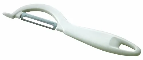 Tescoma Schäler mit Längsklinge PRESTO, Weiß