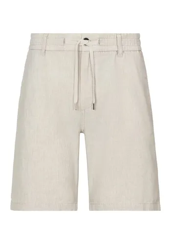 BOSS ORANGE Shorts Tapered DS mit Kordelzug - Herren-Shorts aus atmungsaktivem Material, perfekt für warme Tage, mit praktischem Kordelzug und casual Stil in Light Beige.