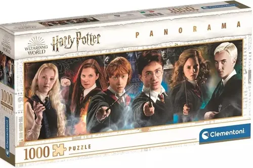 Puzzle 1000 elementów. Panorama. Harry Potter Clementoni 8005125396399
