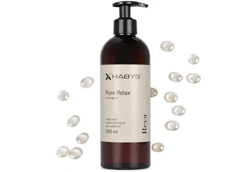 Habys Massageöl REYA Pure Relax Öl Sanfter Beruhigender Duft 500 ml