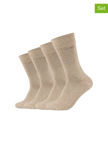 camano 4er-Set: Socken in Beige, Größe 35-38, Damen von Camano