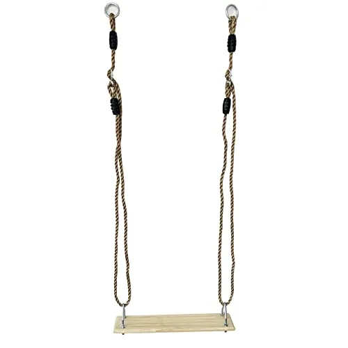 Schaukelsitz aus Holz Kinderschaukel Schaukel Holzschaukel Hausschaukel Kinder