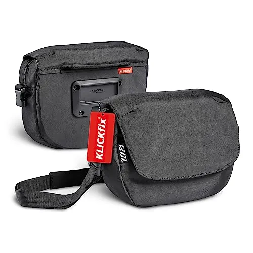 Borgen KLICKfix Lenkertasche in schwarz von Borgen