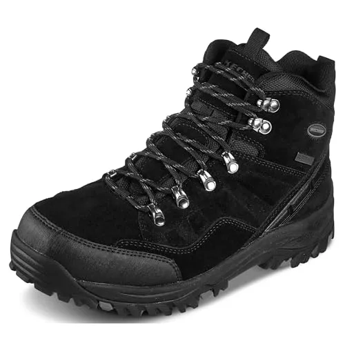 Skechers Relment Pelmo Laufschuh Herren (44) - Ideal für Outdoor-Aktivitäten - Wanderschuhe mit rutschfester Sohle und atmungsaktivem Obermaterial, perfekt für lange Wanderungen und Abenteuer in der Natur.