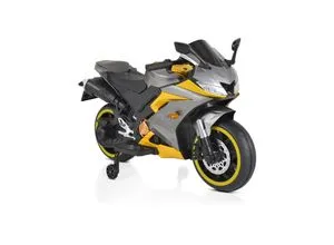 Moni Kinder Elektromotorrad Motocross mit MP3-Funktion - Kinder-Elektrofahrzeuge mit Bluetooth, abnehmbaren Stützrädern für sicheren Stand und Lichtern – ideal für kleine Motorradfans.