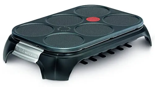 Tefal Crep'party PY558813 – Elegante Crêpe-Maschine für 6 Personen