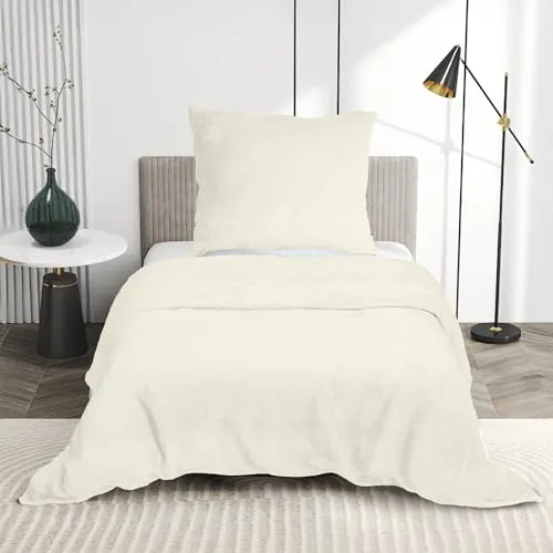 Luxus Flanell Bettwäsche Plüsch Warm Kuschelig Teddy Reißverschluss 135x200 155x220 200x200 200x220