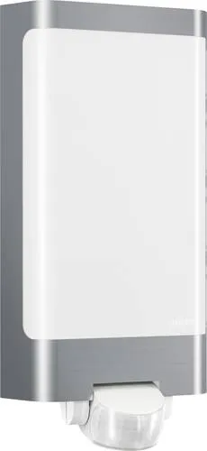 Steinel L 240 LED-Außenwandleuchte mit Bewegungsmelder - Moderne LED-Außenwandleuchte, 9.3W, mit 180° Bewegungsmelder für automatische Lichtsteuerung und bis zu 946 lm Lichtleistung, ideal für Sicherheit und Ambiente im Außenbereich.