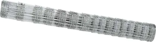 vidaXL Feldzaun 1,2x10 m aus feuerverzinktem Stahl - Robuster Gartenzaun aus feuerverzinktem Stahl, ideal für Außenbereiche. Langlebig und rostbeständig, kombiniert er Sicherheit mit einem stilvollen industriellen Design.