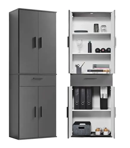 mokebo® Mehrzweckschrank 'Der Praktische' 60cm