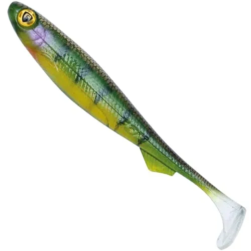 Fox Rage Slick Shad 11cm - 4 Gummifische, Farbe:Stickleback