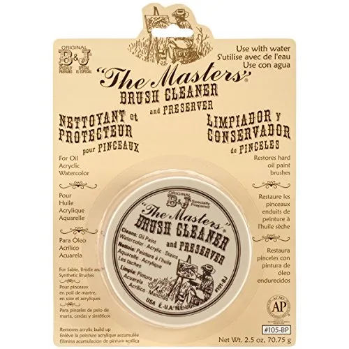 The Masters Brush Cleaner & Preserver 2.5 Ounces Carded- von GENERAL'S
