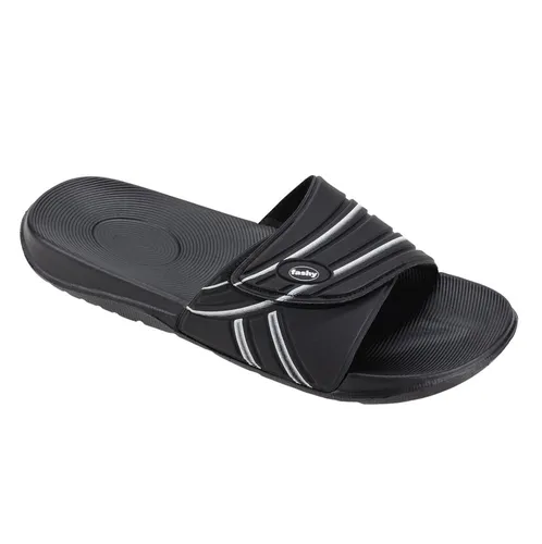 Produktbild Fashy Pantolette Active Größe 45 schwarz Unisex Dusch- Badeschuhe