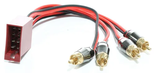 AUDIO SYSTEM HLAC REVERSE 4 4-Kanal High Low Adapter Kabel ISO-Kabel