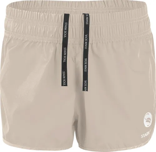 Stark Soul® Damen Sport Shorts, kurze Sporthose XL Beige
