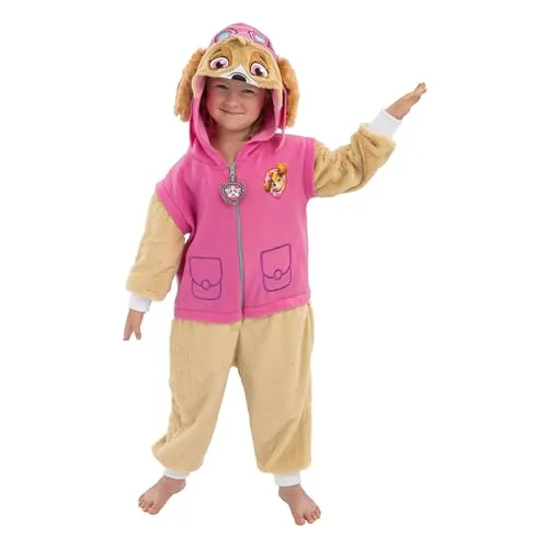 CHAKS Kostüm Overall Sky Paw Patrol Kinder rosa 128 in pink von Chaks
