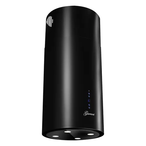 GURARI Inselhaube GCH 792 BL Diamond, 40 cm Schwarz - Energieeffiziente Dunstabzugshaube für Kochinseln, mit 850 m³/h Abluftleistung und eleganter Fernbedienung. Perfekt für modernes Kochen.