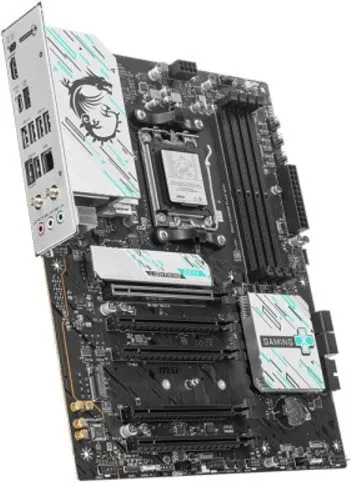MSI B840 GAMING PLUS WIFI Mainboard - AMD AM5, DDR5 & WiFi 7 - Mainboard der Kategorie Gaming mit AMD B840 Chipset, Dual DDR5-5600 und WiFi 7 für ultraschnelle Verbindung und optimale Gaming-Leistung.