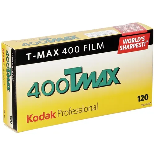 Kodak TMY 400 120 Schwarzweißfilm - Filmformat: 120, ideal für detailreiche Schwarzweißfotografie mit hoher Empfindlichkeit und feinem Korn.