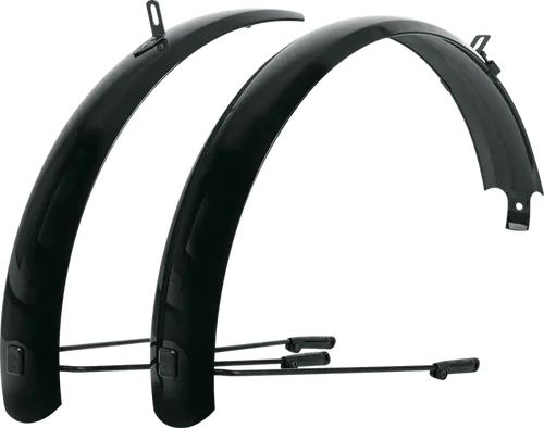 SKS Bluemels Basic Schutzblech Set VR+HR - Fahrradschutzbleche für Vorder- und Hinterrad, optimaler Spritzschutz und langlebige Qualität für jedes Wetter.
