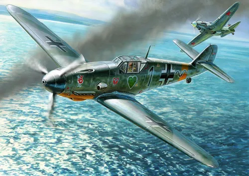 Zvzeda 4806 1/48 Messerschmitt Bf-109 F4