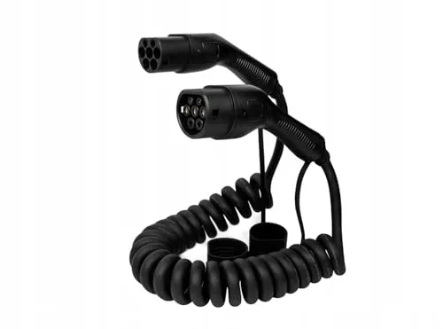 Spiralkabel Defenzo Spiro AC22 Typ 2 Länge 5m 22kW Tasche im Lieferumfang enthalten