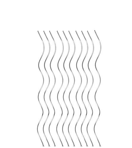 Gartenwelt Riegelsberger Tomatenspiralen Höhe 110 cm aus Stahl Ø 5,6 mm Tomatenspiralstäbe Ranke Pflanzstab 10 Stück