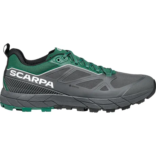 Scarpa Rapid GTX Anthracite/Alpine Green 45.5 EU - Herren Wanderschuhe, wasserdicht mit Gore-Tex für optimalen Wetterschutz und Komfort bei jedem Abenteuer.