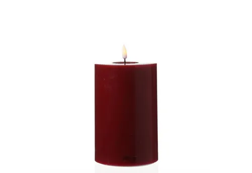 Deluxe Homeart LED-Kerze Mia in rot von Deluxe Homeart